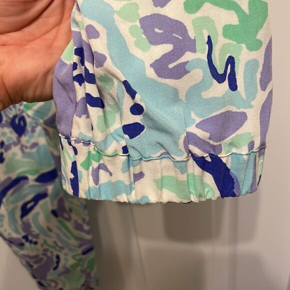 Lilly Pulitzer Emiko Lilly’s Lilac Strapless Rayon Jumpsuit - Picture 5 of 11